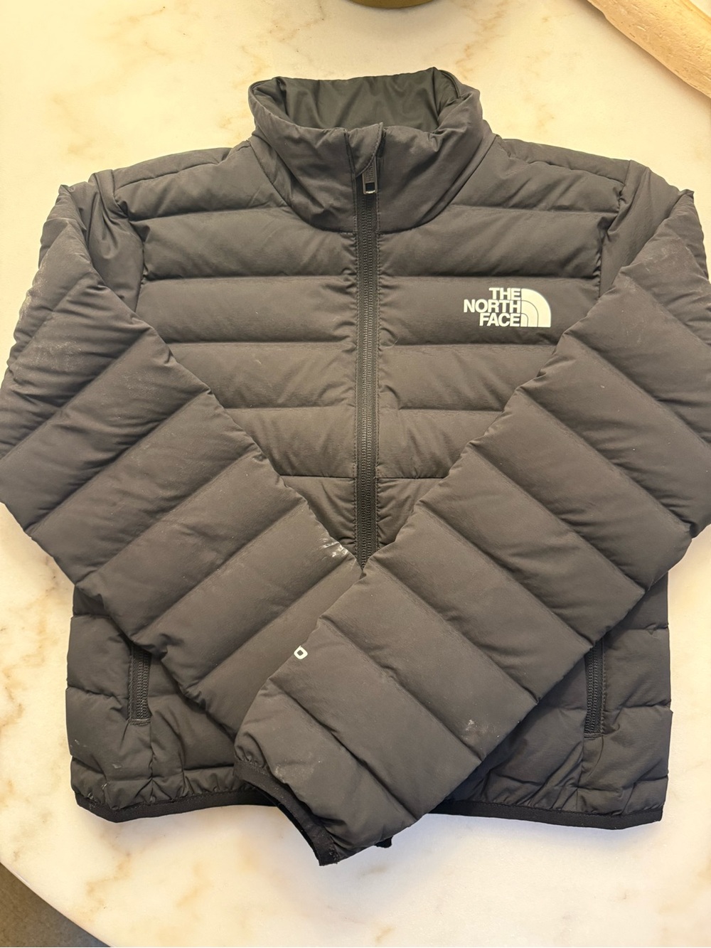 Girls North Face puffer jacket